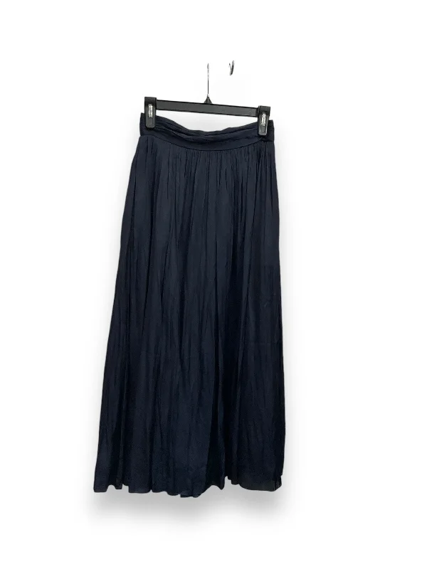 Skirt Maxi By J. Crew In Navy, Size: Xxs