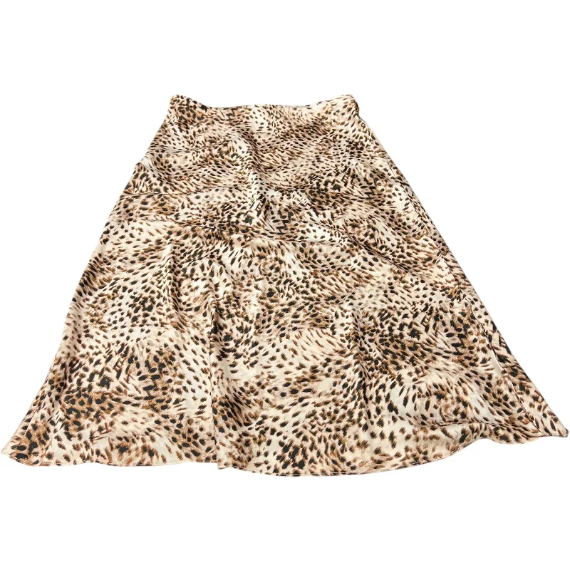 Skirt Maxi By Loft In Animal Print, Size: L