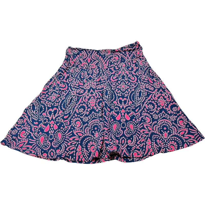 Skirt Mini & Short By Cynthia Rowley In Blue & Pink, Size: M