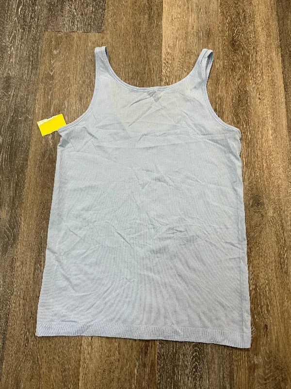 Athletic Tank Top By Lululemon In Blue, Size: L