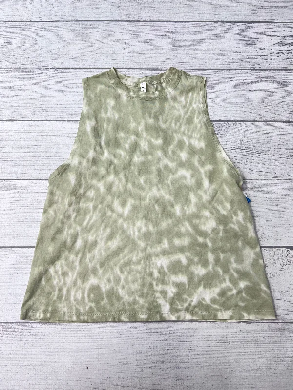 Athletic Tank Top By Lululemon In Green, Size: M