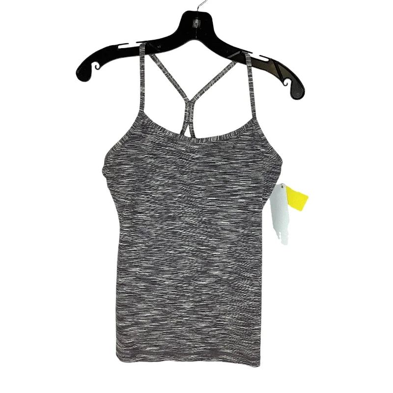 Athletic Tank Top By Lululemon In Grey, Size: 8