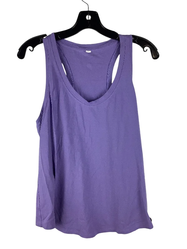 Athletic Tank Top By Lululemon In Purple