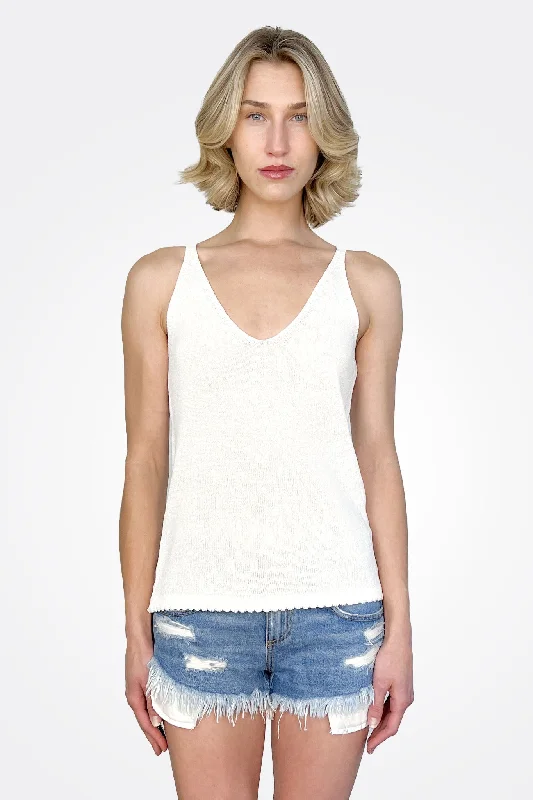 Sweater Tank - Off White