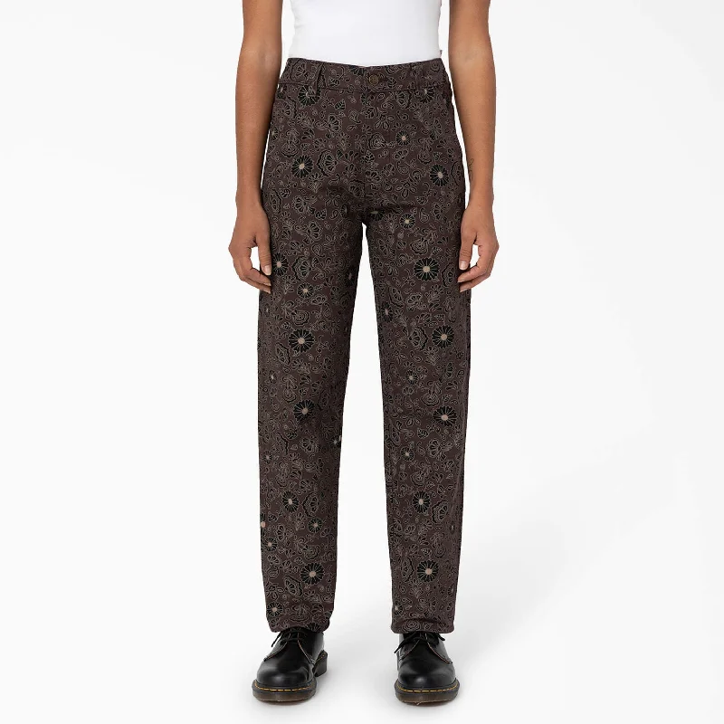 Dickies Women’s Ellis Floral Duck Canvas Pants