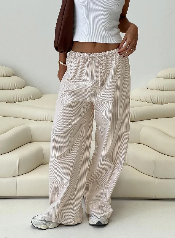 Ogilvie Pants Beige Stripe