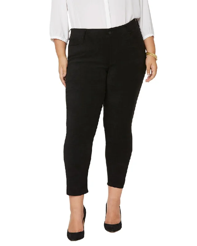 NYDJ Plus Alina Ankle Black Legging Jean