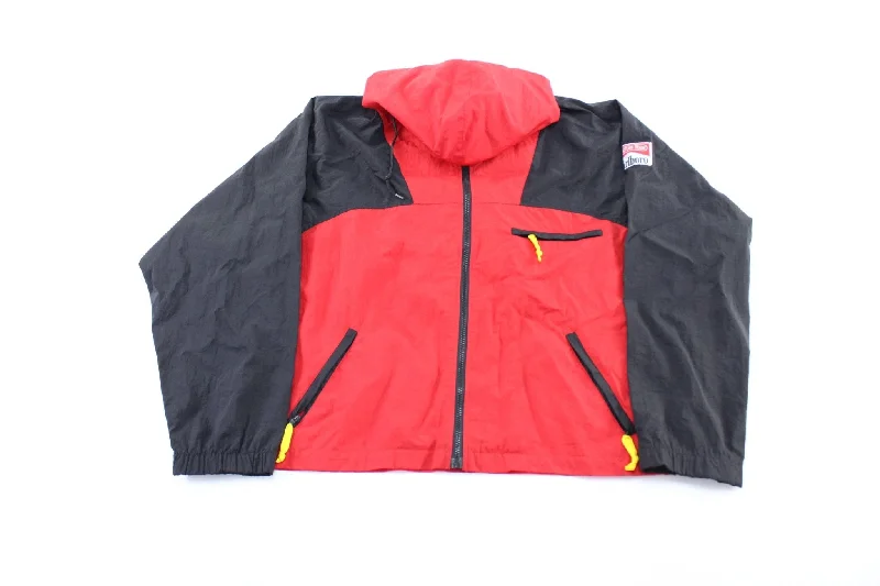 90's Marlboro Logo Patch Windbraker Zip Up Jacket