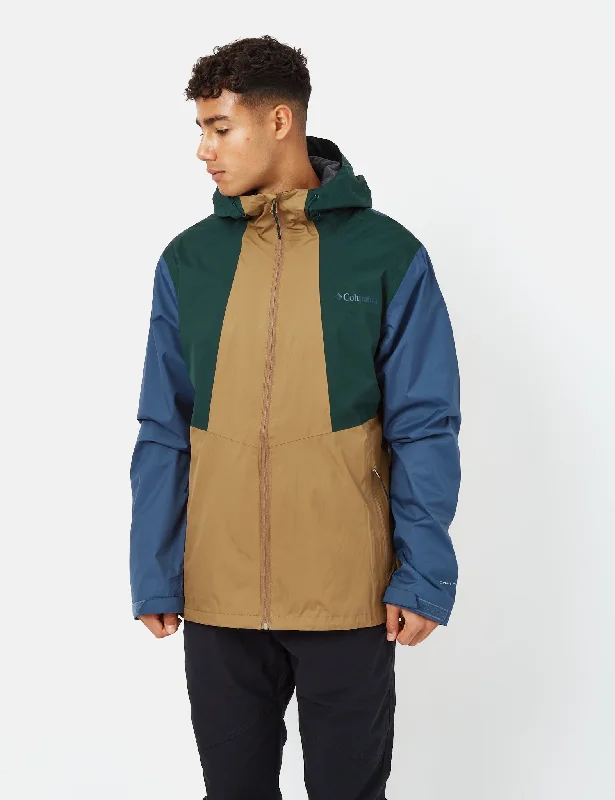 Columbia Inner Limits II Jacket - Delta Brown/Spruce Green