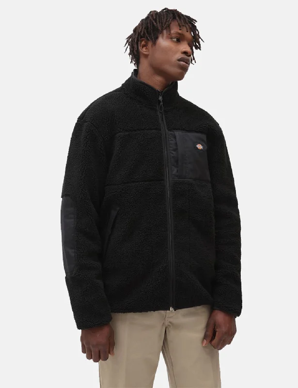 Dickies Red Chute Sherpa Fleece - Black