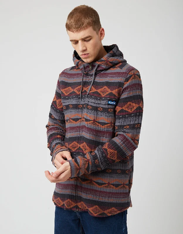 Kavu Manta Zip Jacket - Sunset Stripe Multi