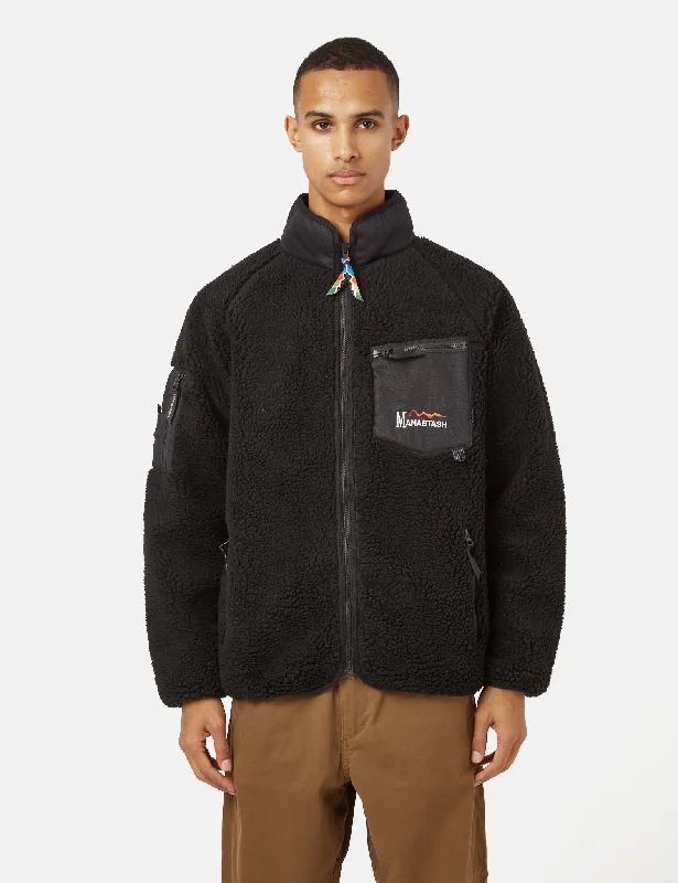 Manastash Mt. Gorilla Fleece Jacket - Black