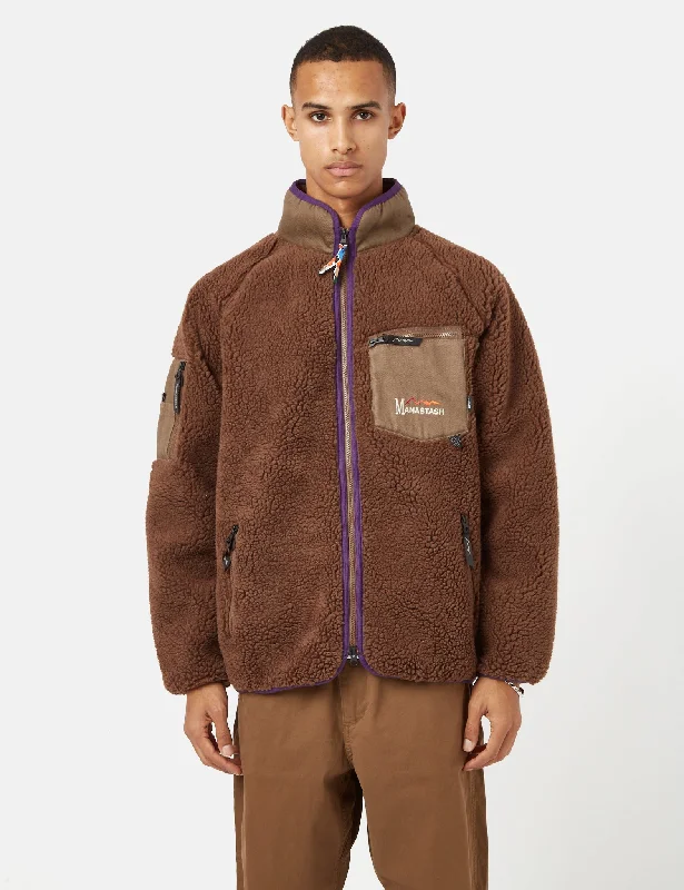 Manastash Mt. Gorilla Fleece Jacket - Mocha Brown