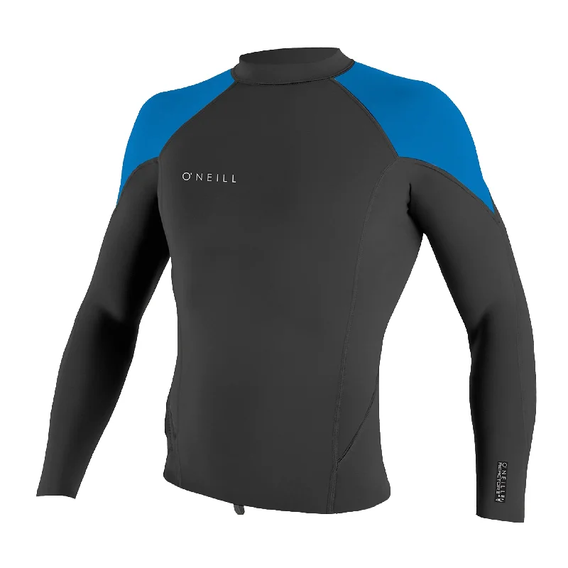 O'Neill Reactor II 1.5/1mm Youth Wetsuit Top - Black/Ocean