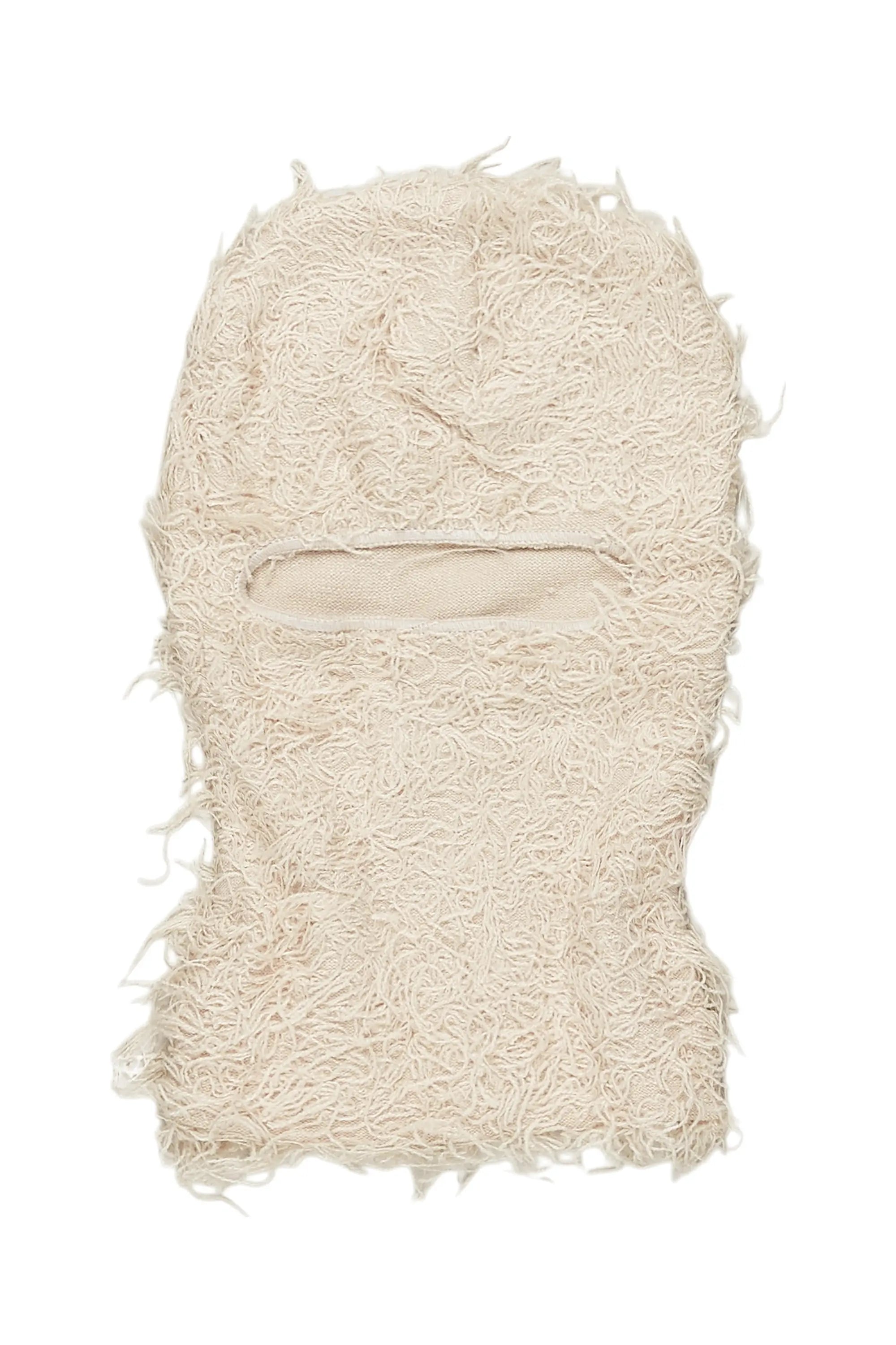 Otto Khaki Fuzzy Ski Mask