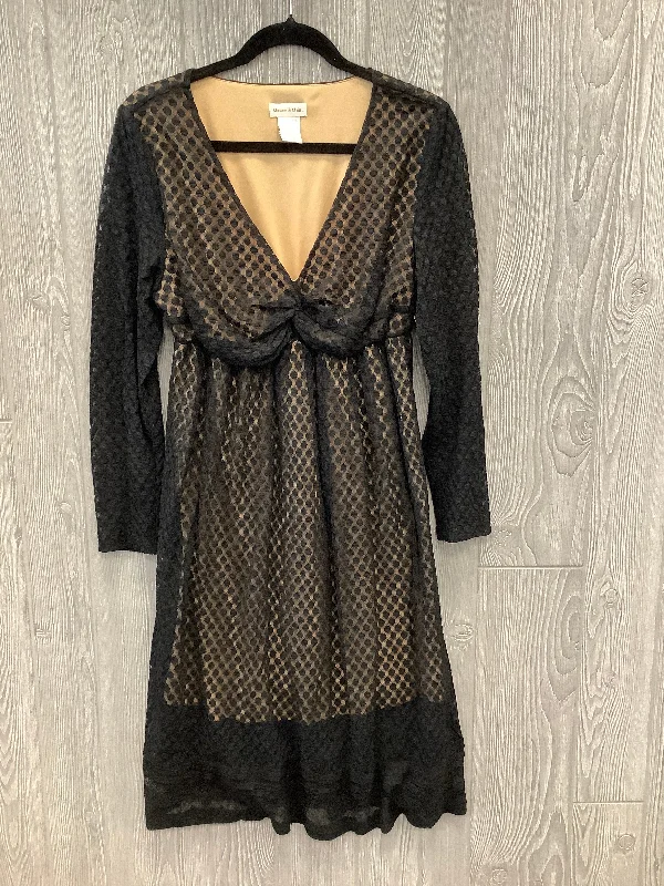 Black Dress Party Midi Monroe And Main, Size L