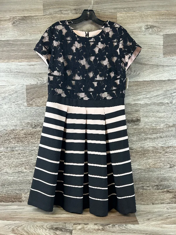 Black & Pink Dress Casual Midi Dannyandnicole, Size Xl