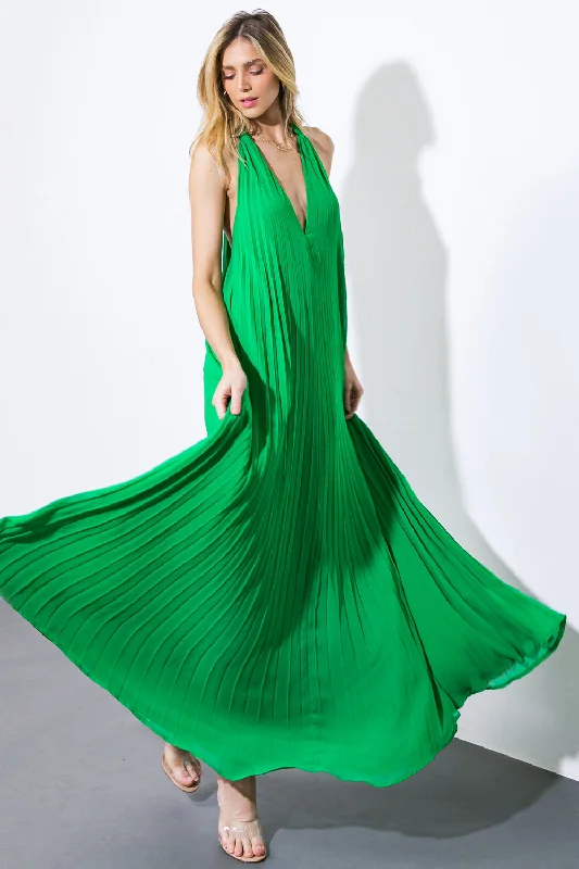 PASSING CITIES WOVEN MAXI DRESS