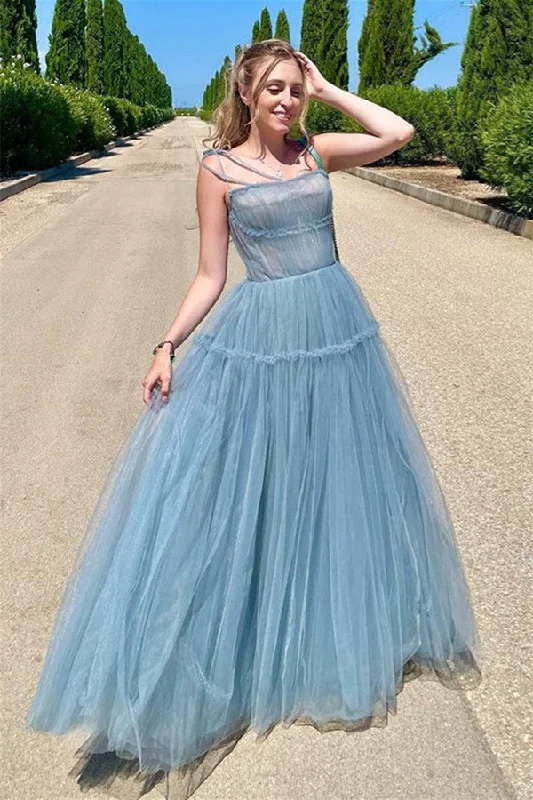 A-line Newest 2024 Long Prom Dresses, Simple Girl Party Dresses, Elegant Wedding Bridesmaid Dresses