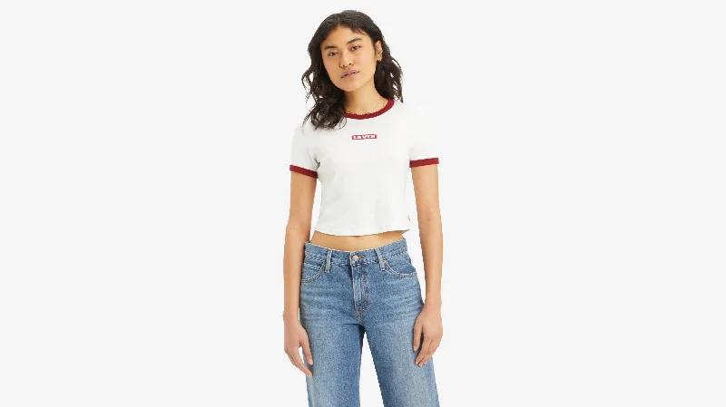 Levi's® Women's Graphic Mini Ringer T-Shirt