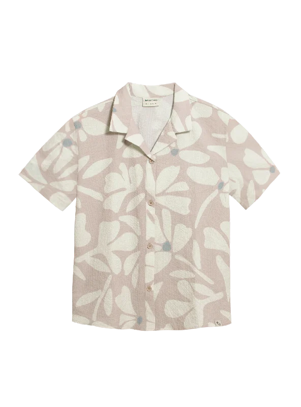 Resort Shirt (Seersucker Field Cream)