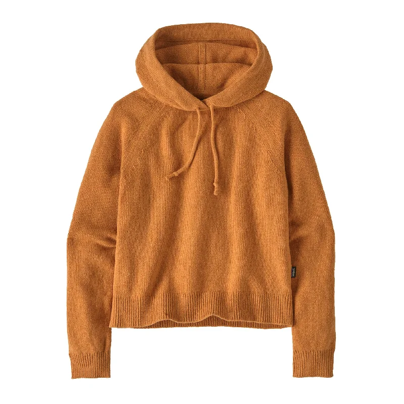 Women's Recycled Wool-Blend Hooded Pullover Sweater